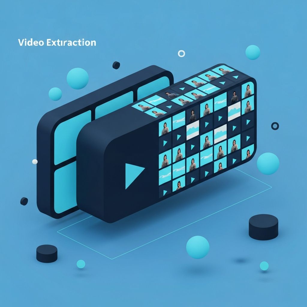 Video to Image conversion process - extract frames from video